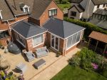 A birds eye view of a tiled roof in Andover.