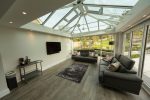 A conservatory interior in a Winchester home.